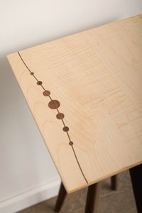 Walnut Apex Side Table