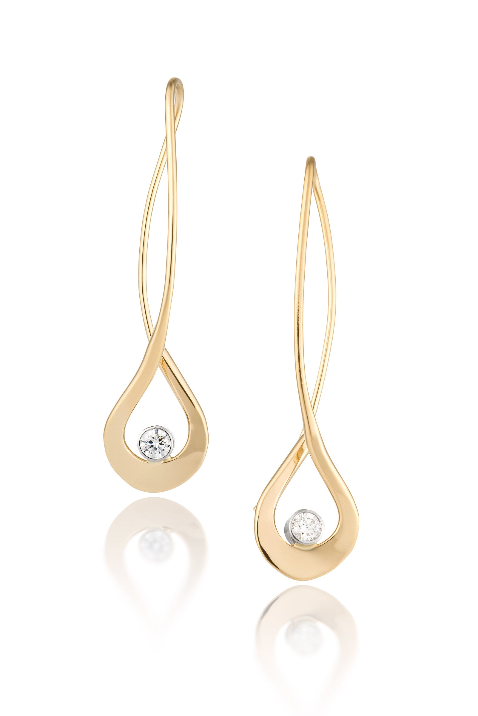 Diamond Century Infinity Earrings