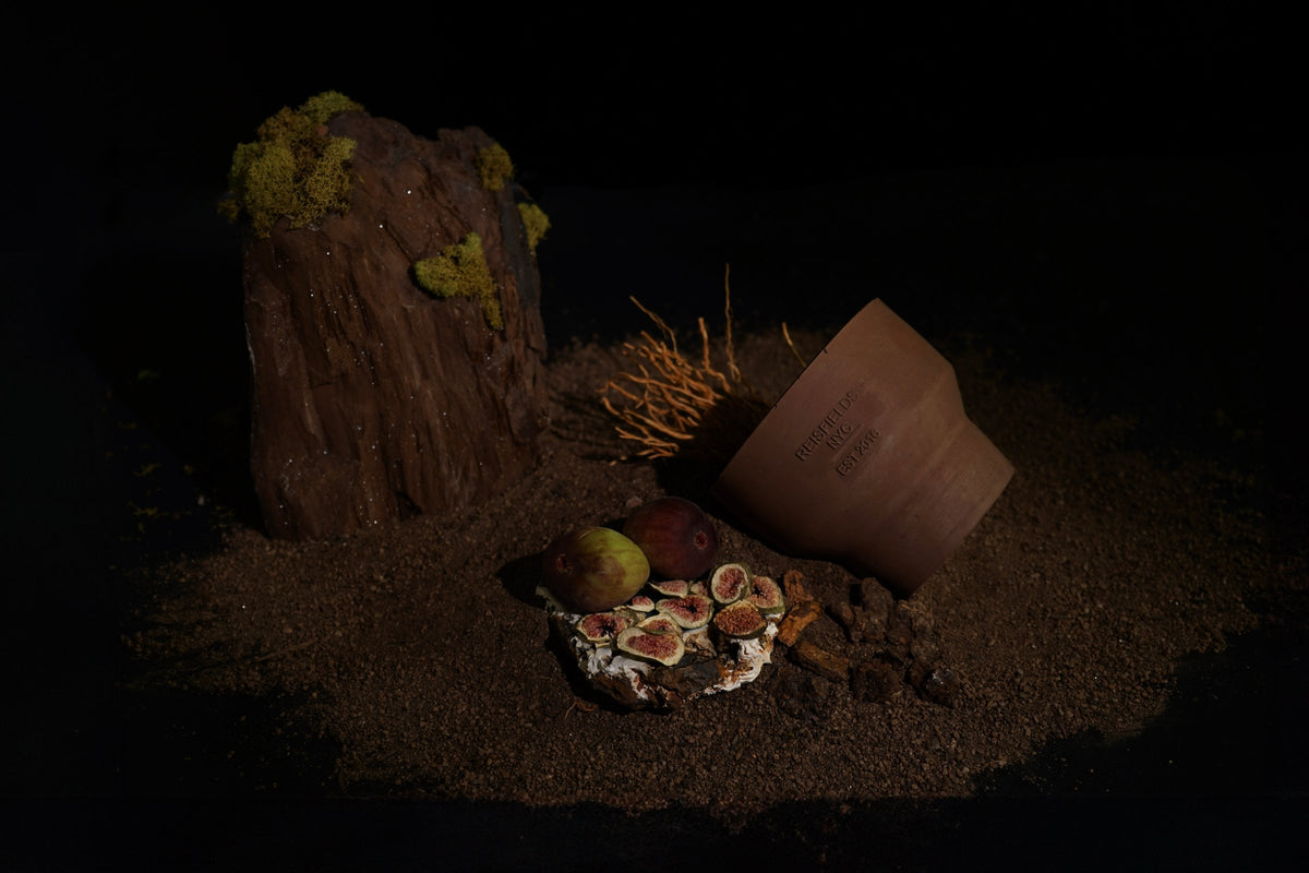 Cement Candle in Terra, No. 8