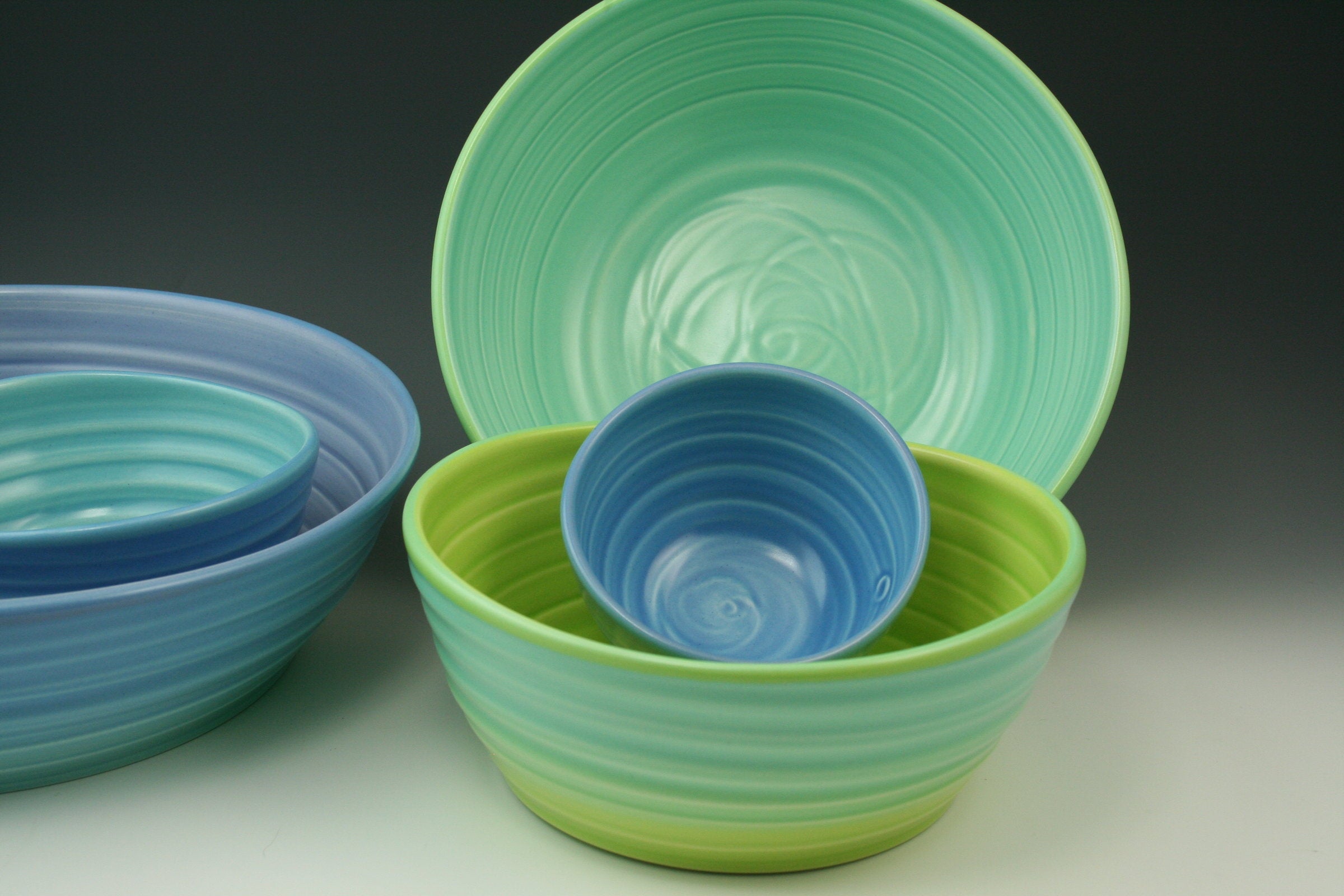 Bahia Bowl Set in Eau de Vie