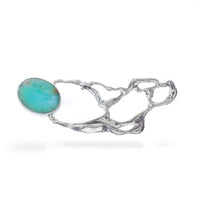 Blue Lagoon Brooch