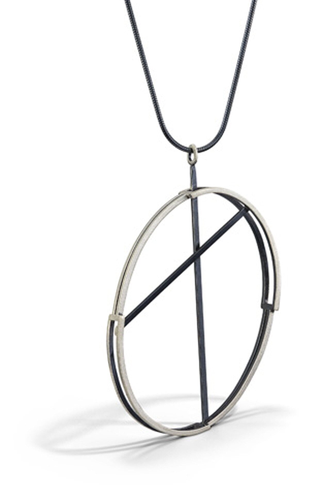 Boxed Oval Necklace