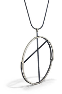 Boxed Oval Necklace