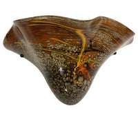 Paprika Fluted Sconce