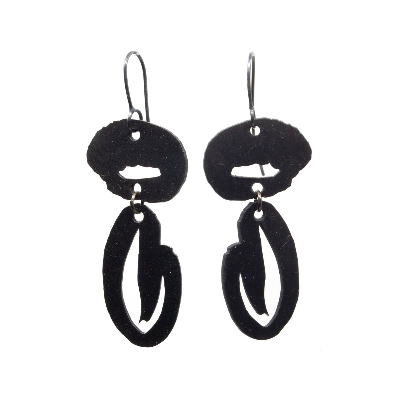Long Inkstroke Earrings