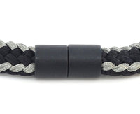 Classic Black and Silver on the Neck - clasp