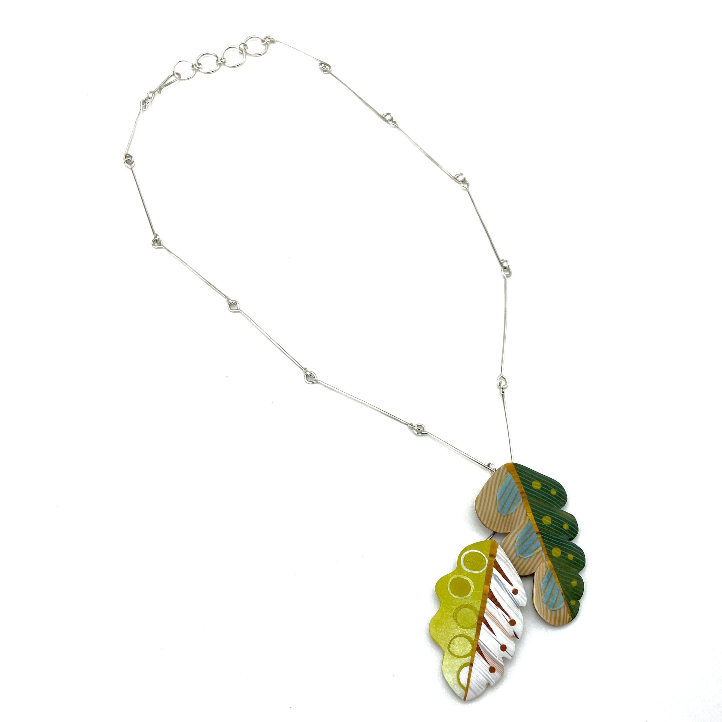 Spring Leaves Necklace