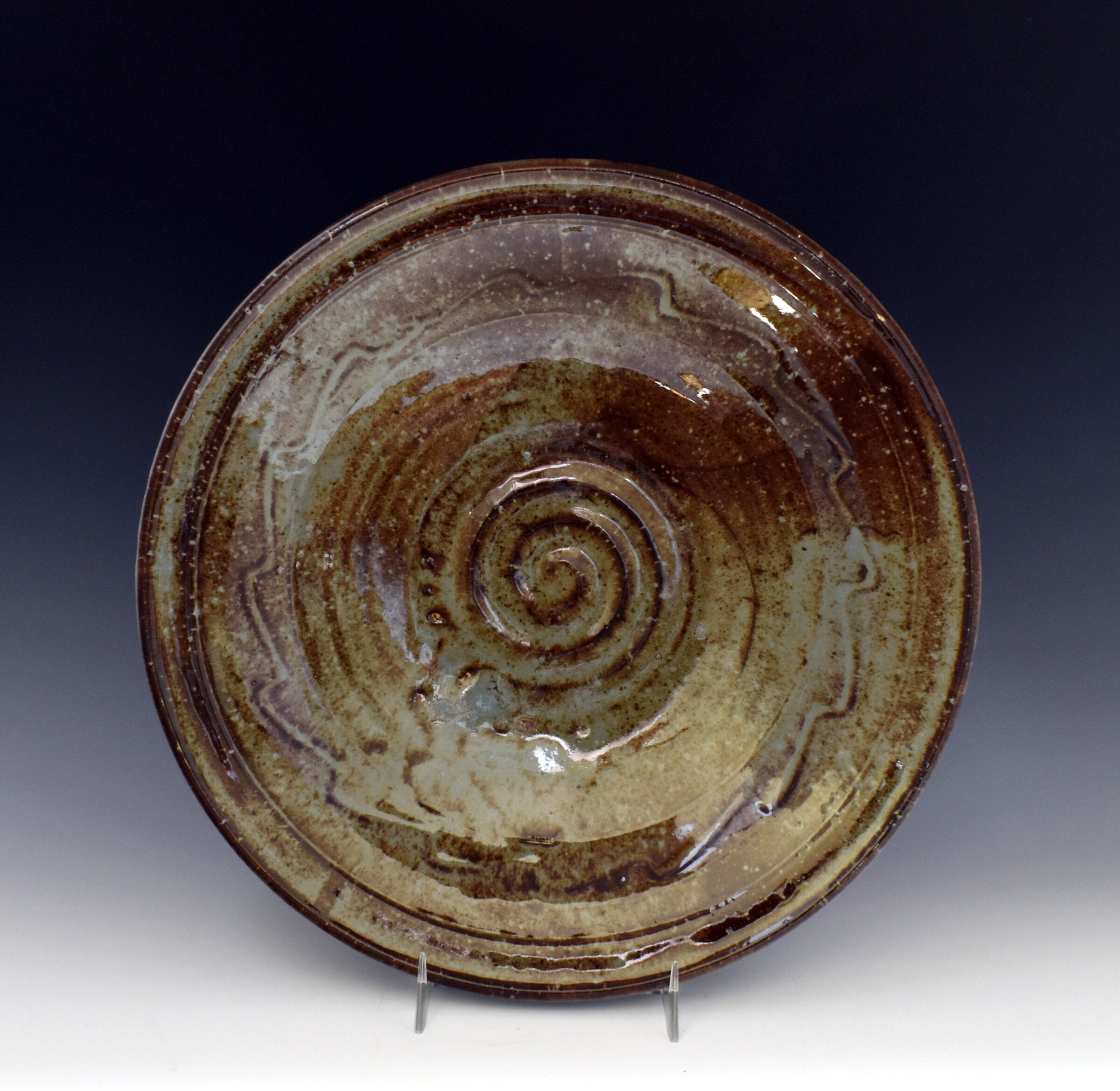 Shallow Stoneware Bowl