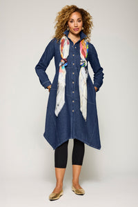 Dream Knit Denim Shirtdress