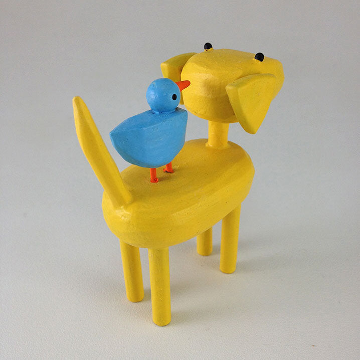 Dogs with Bird Buddies