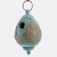 Leafy Sunflower Birdhouse