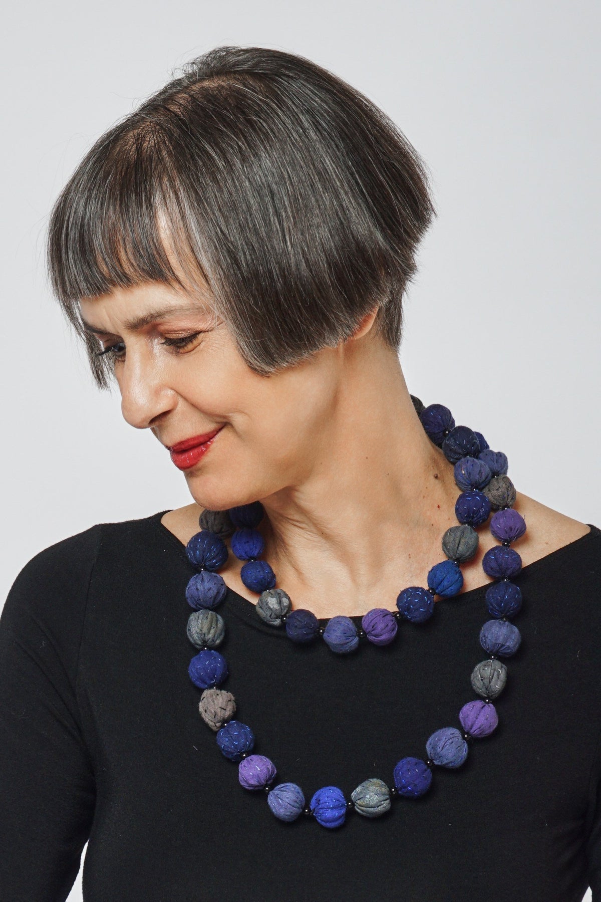 Small Nuts Long Necklace