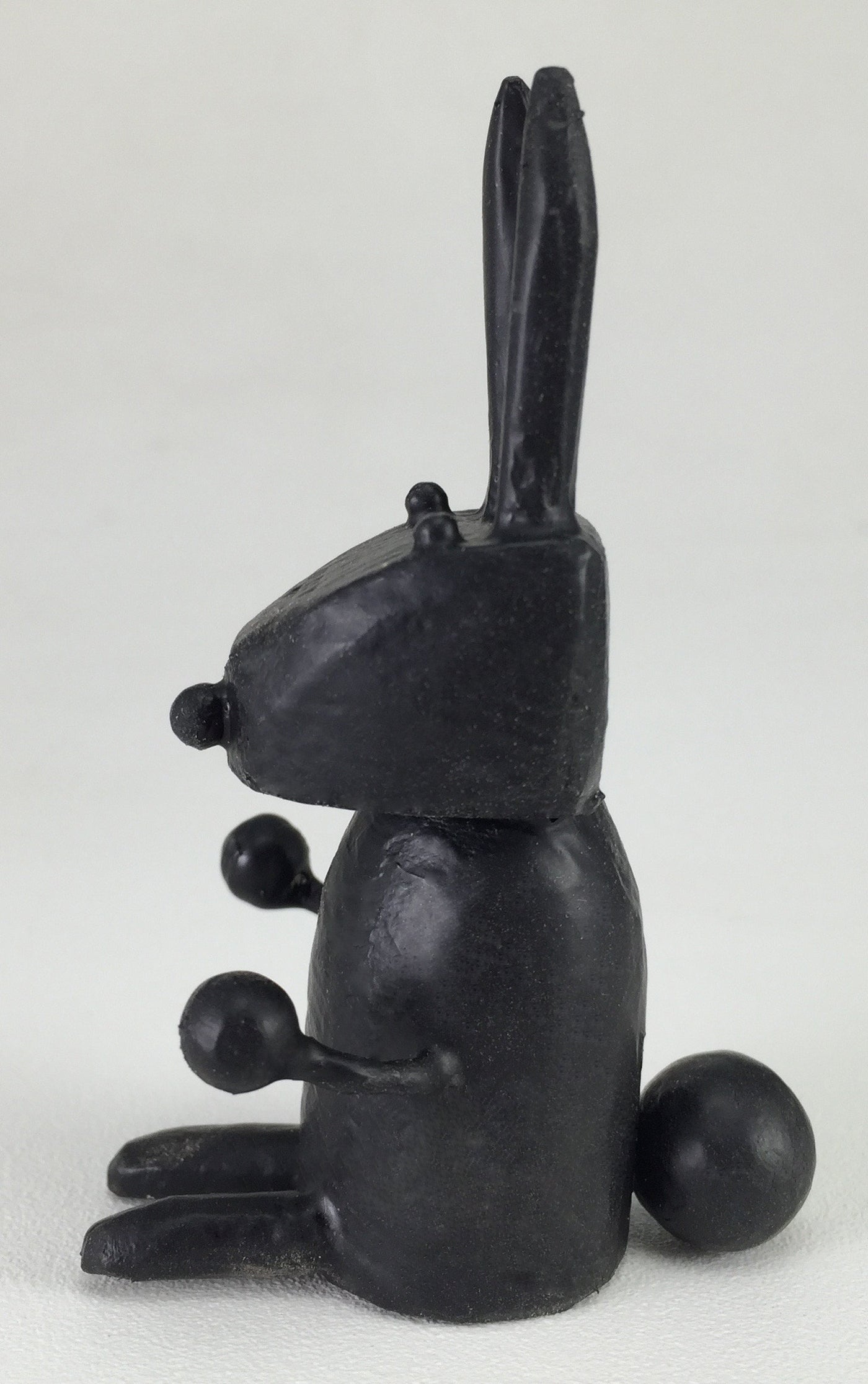 black rabbit figure