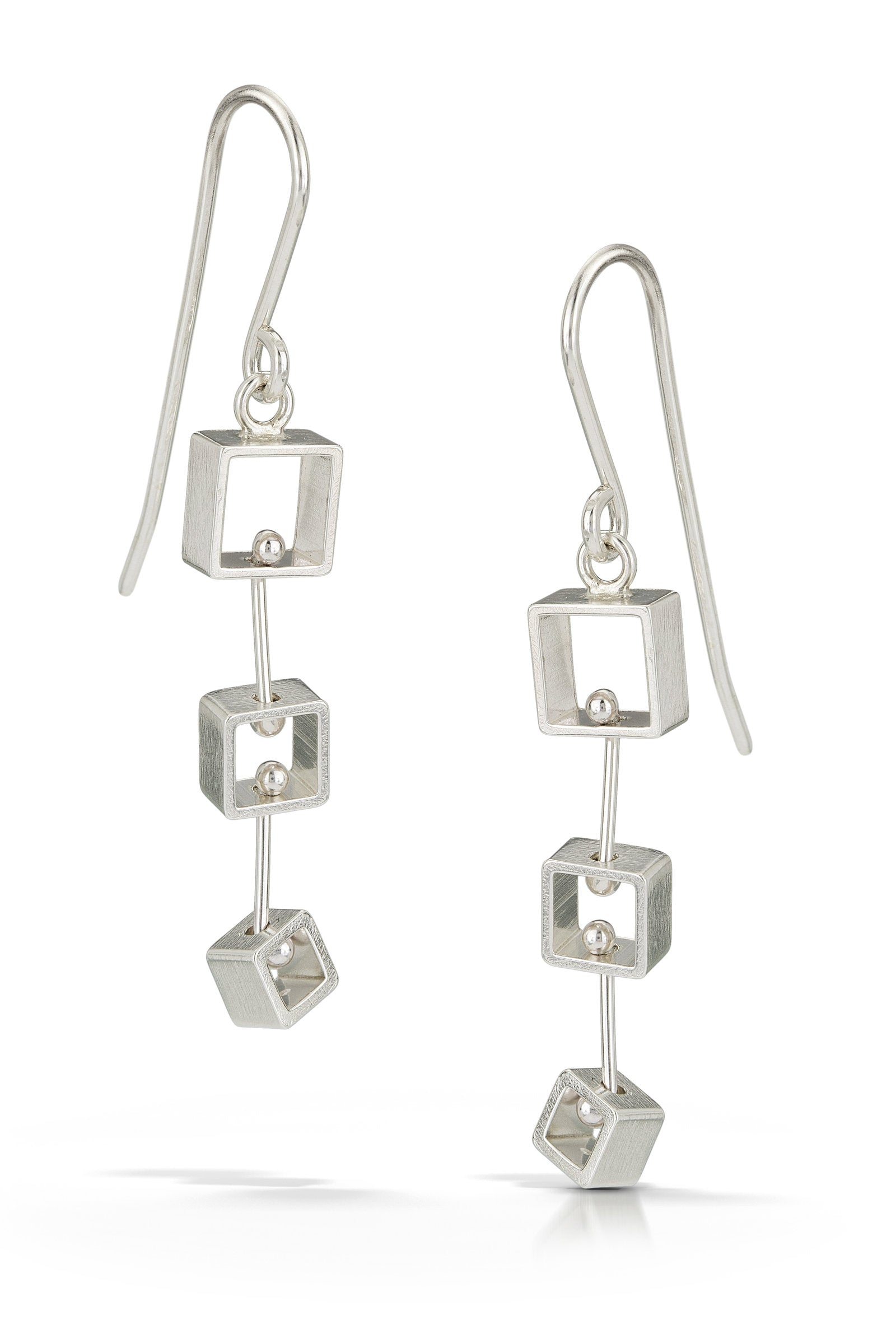 square earrings