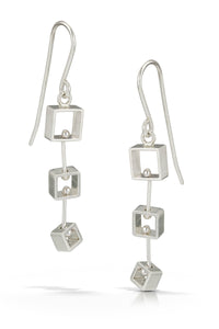 square earrings