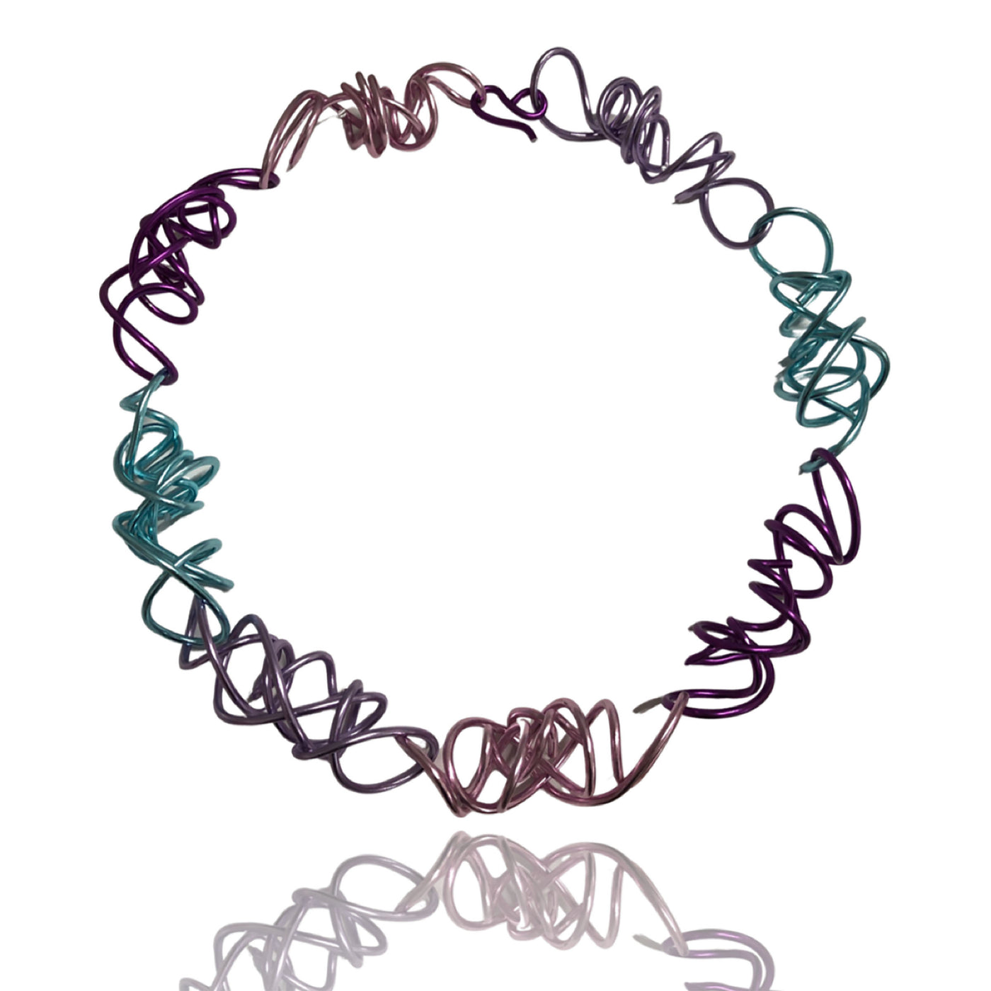 Multicolor Random Link Necklace