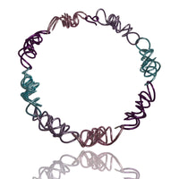 Multicolor Random Link Necklace