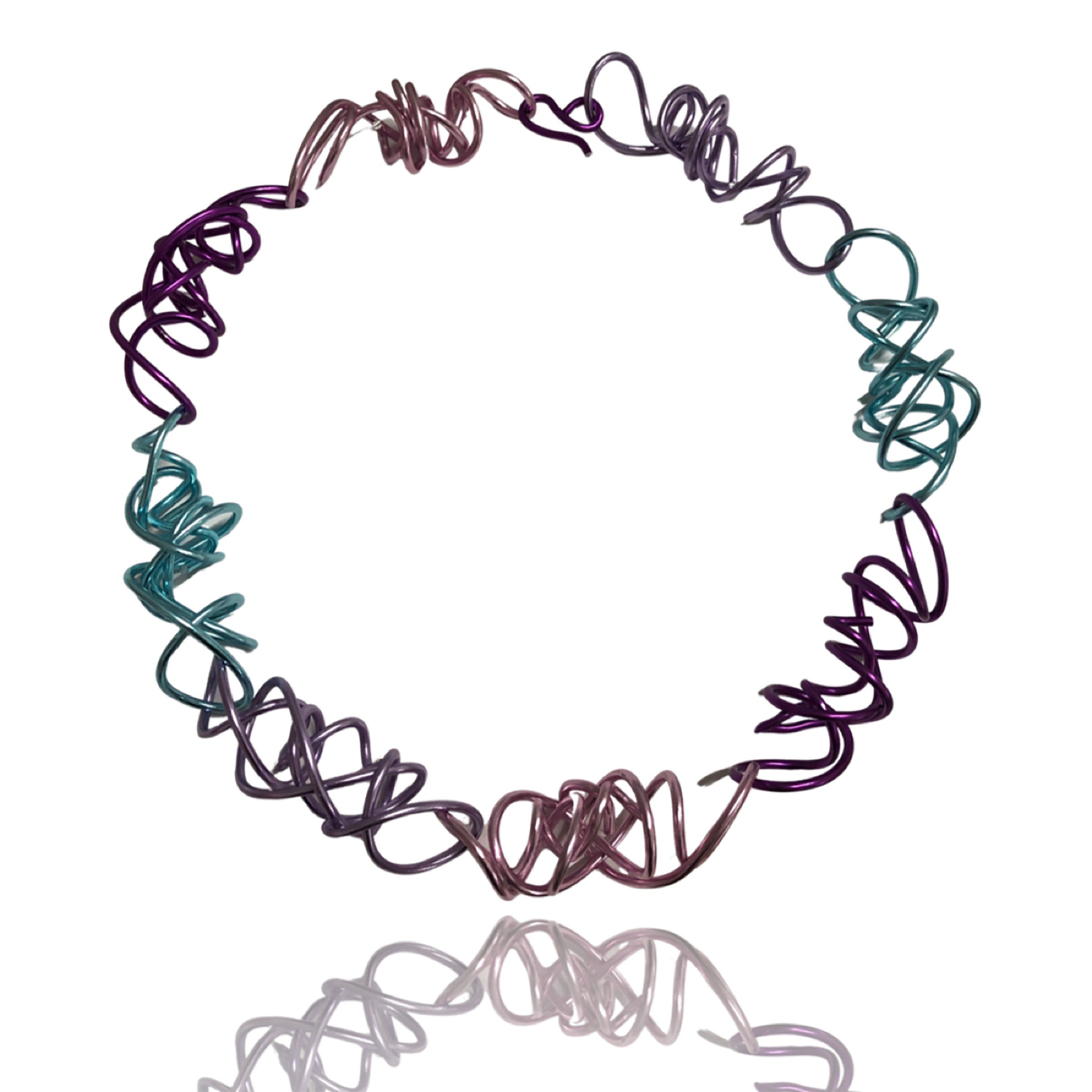 Multicolor Random Link Necklace