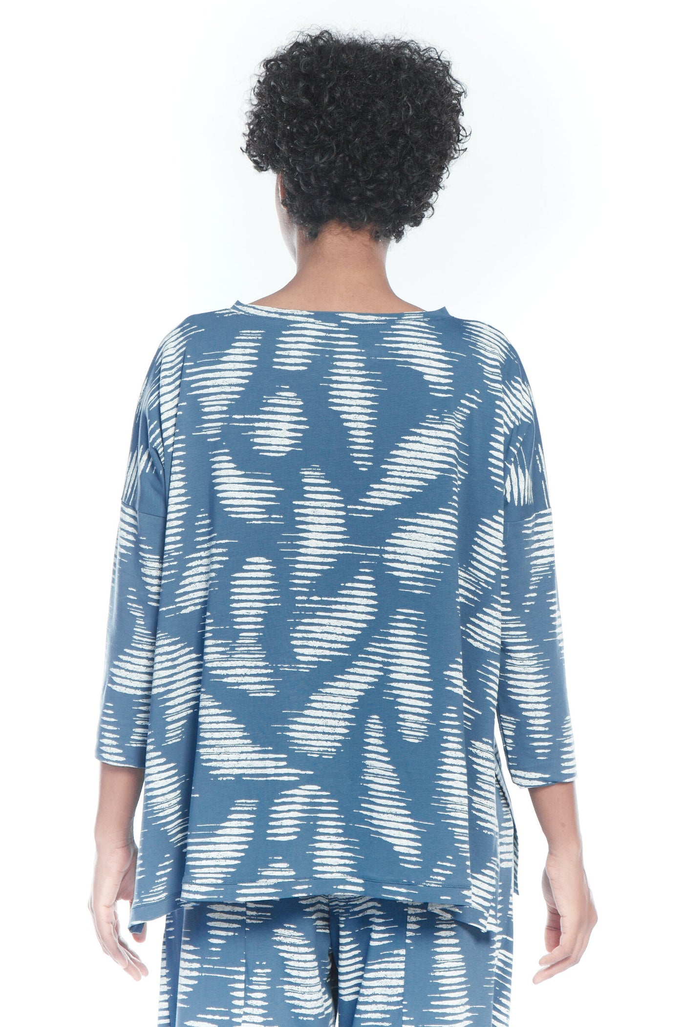 Azul Lotus Print