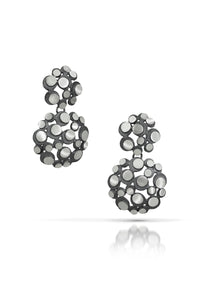 Double Eclipse Cell Post Earrings