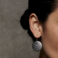 Pollen Sterling Silver Drop Earrings