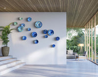 Laguna Series, Ombre Deep Blue to Aqua
