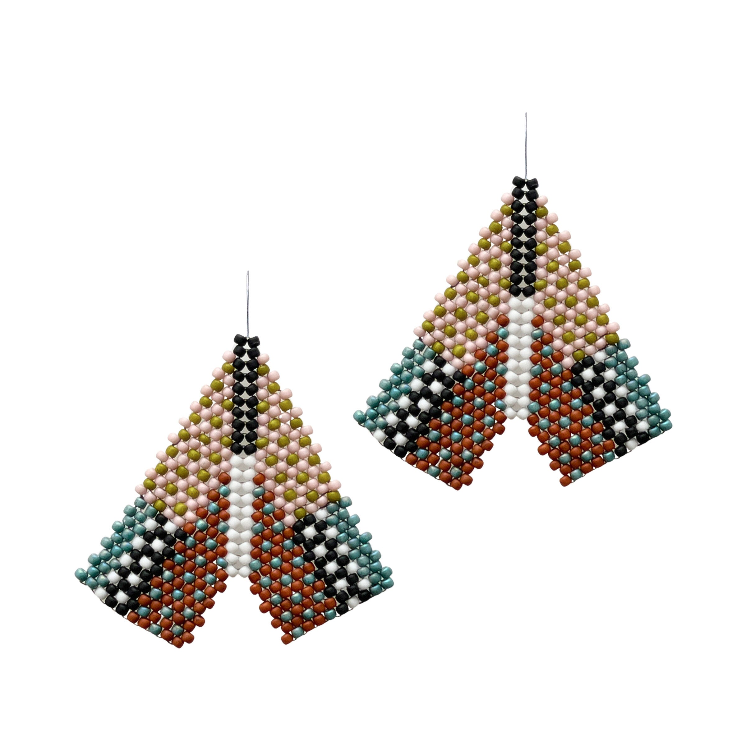 Modernist Traditions Chevron Earrings