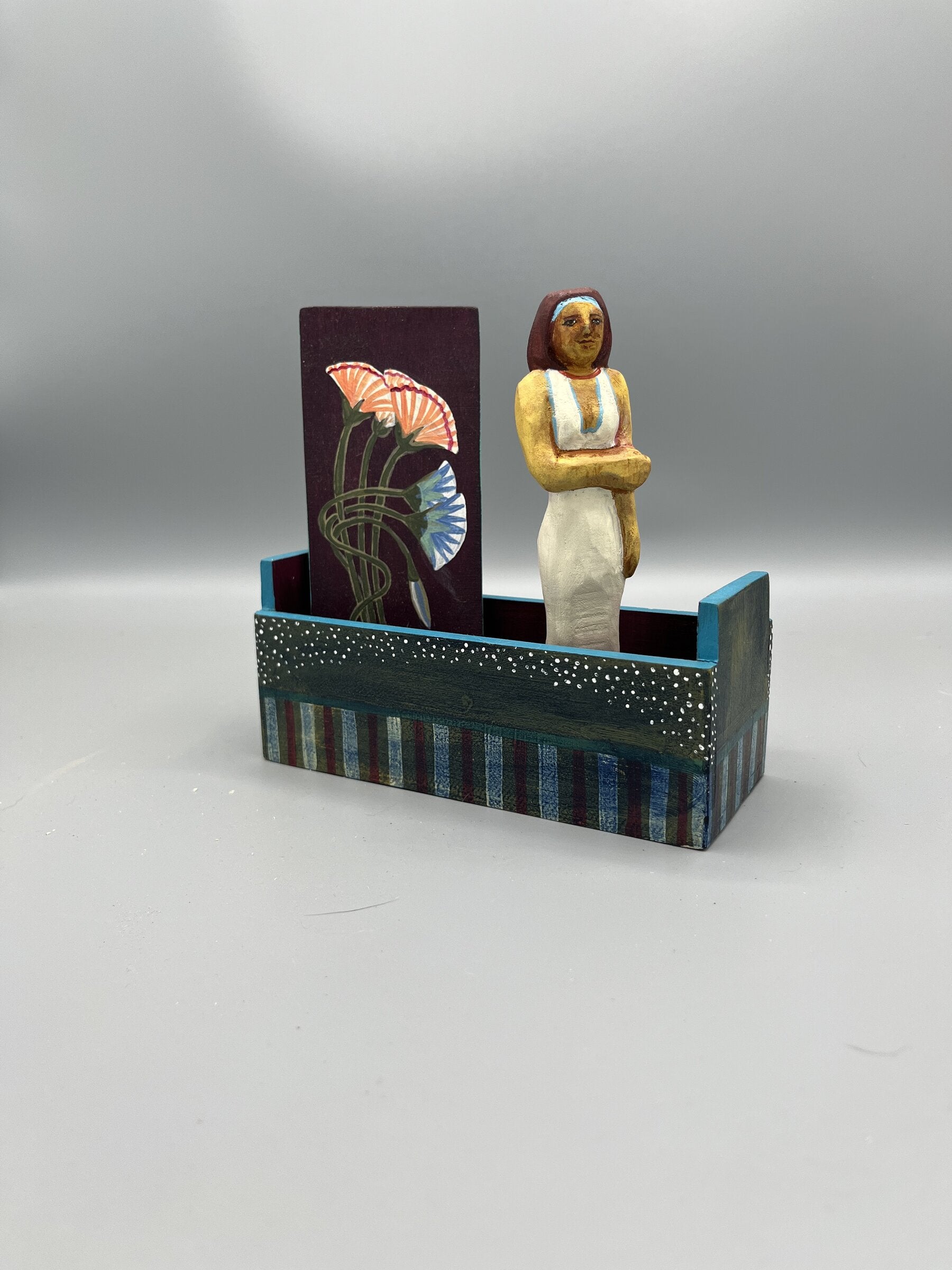 Egyptian Woman Totem Box