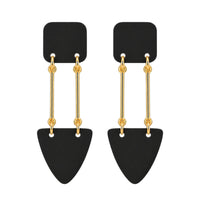 Trapezoid Dangle Earrings