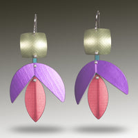 Lime, Violet & Red