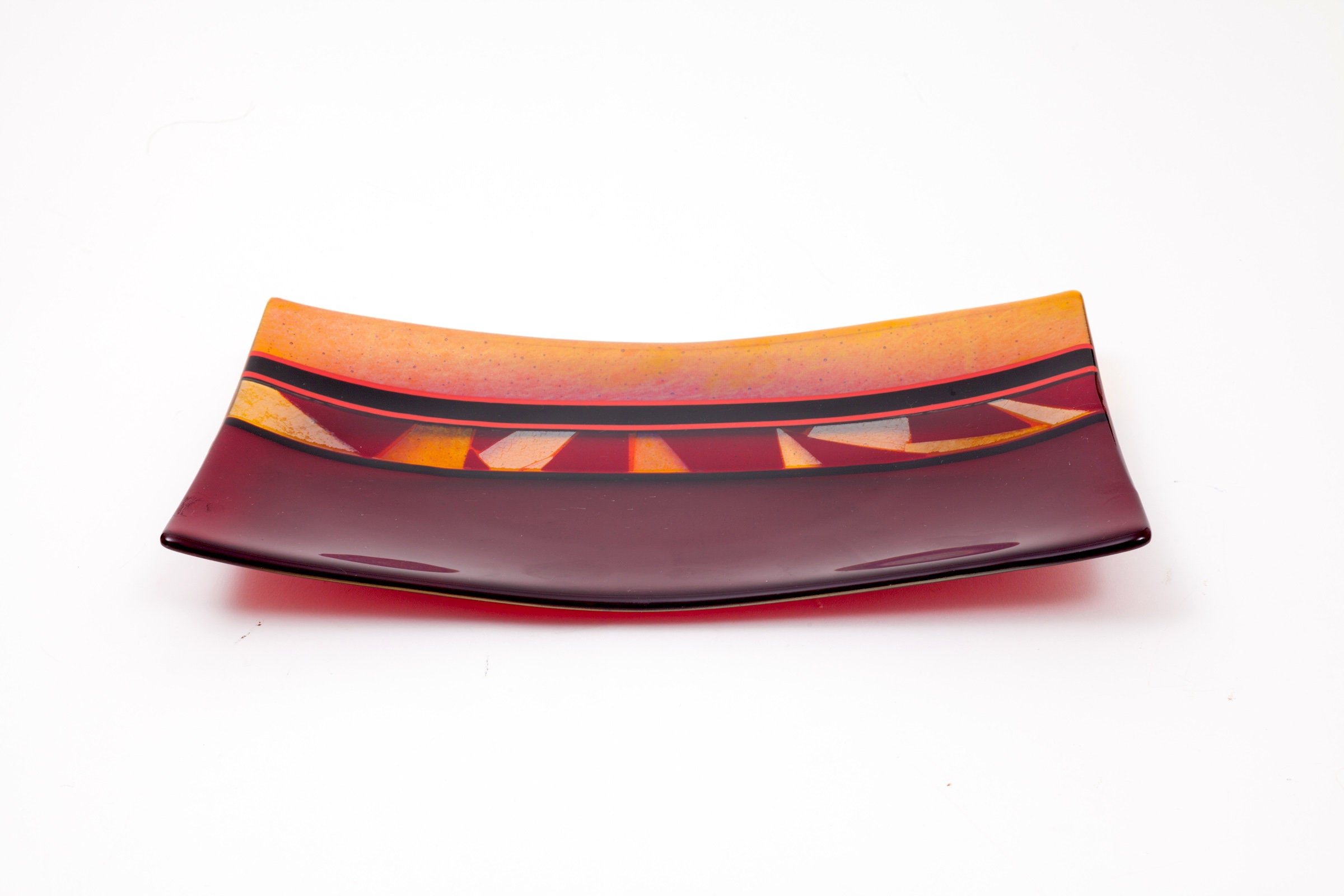 Red and Amber Platter