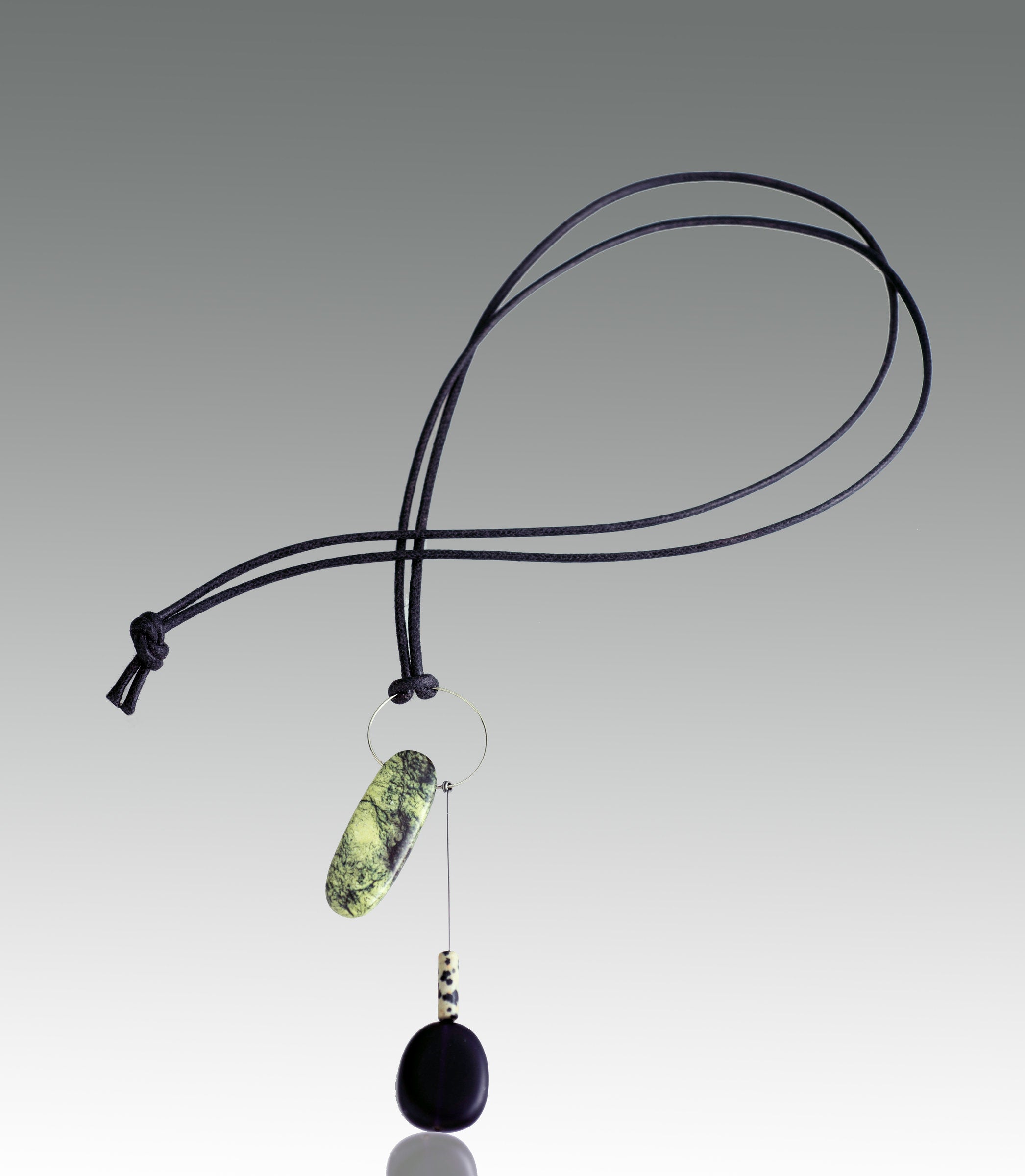 Moss Agate Lariat