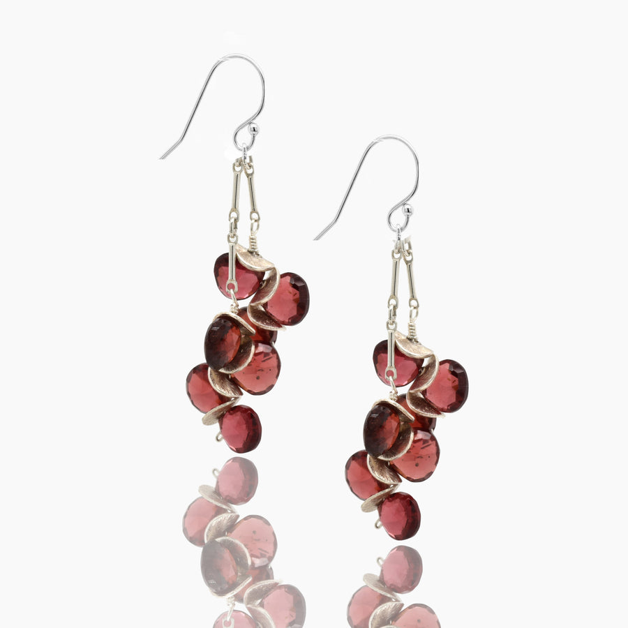 Signature Garnet Earrings