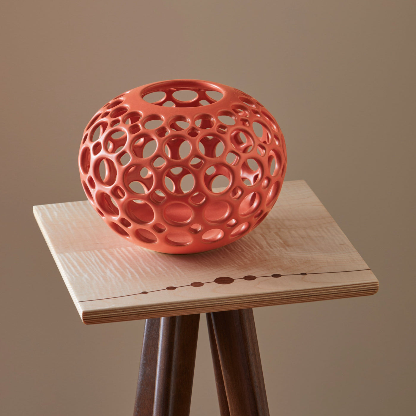 Shown with Openwork Orb by Lynne Meade