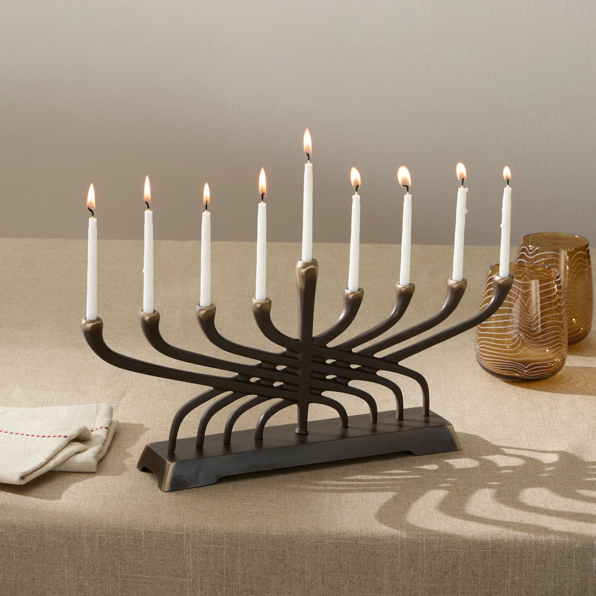 Contemporary Menorah