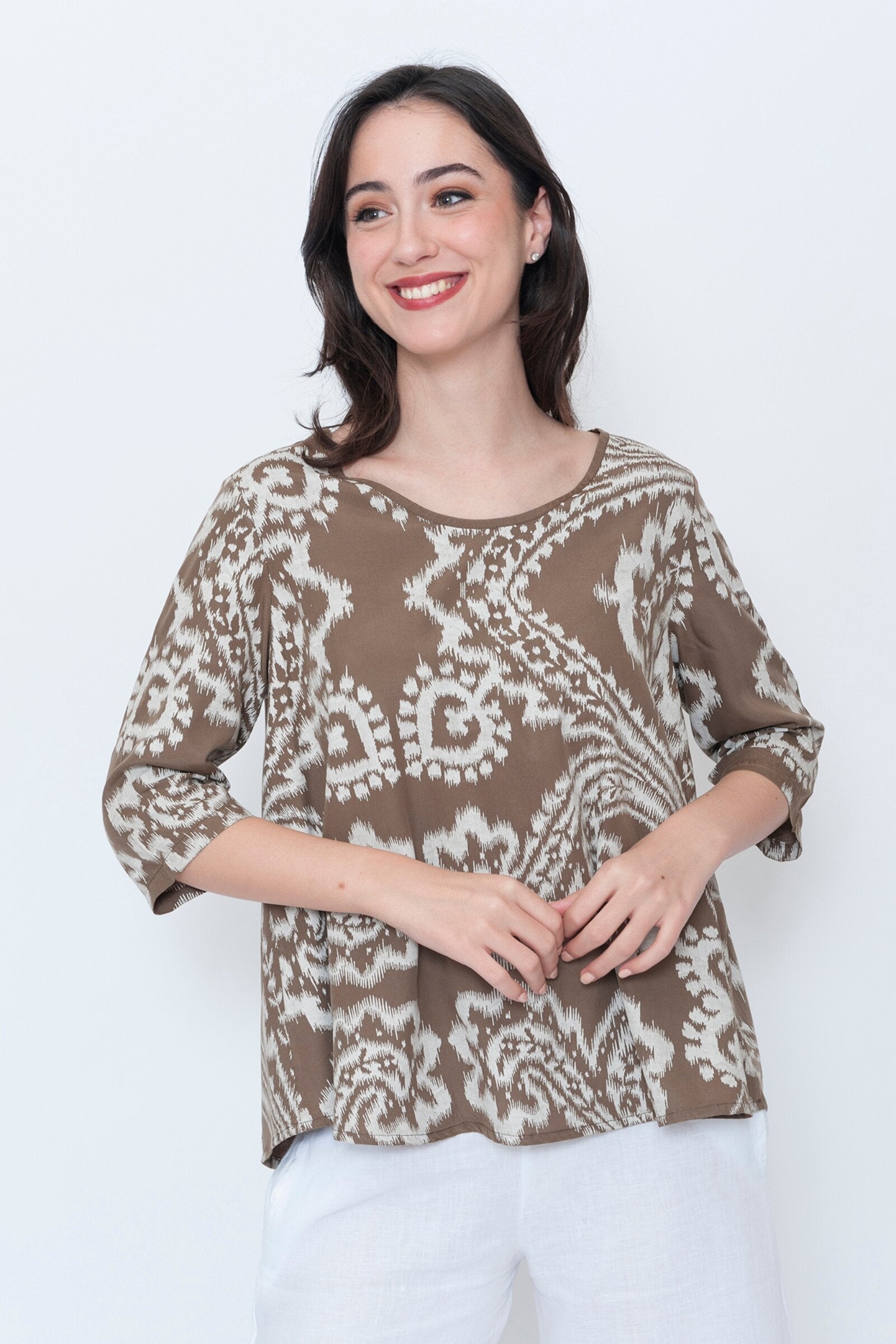 Chocolate Paisley