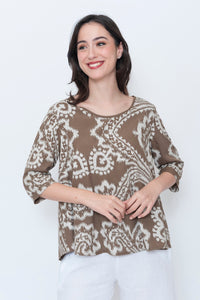 Chocolate Paisley