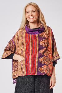 Cowlneck Poncho #1