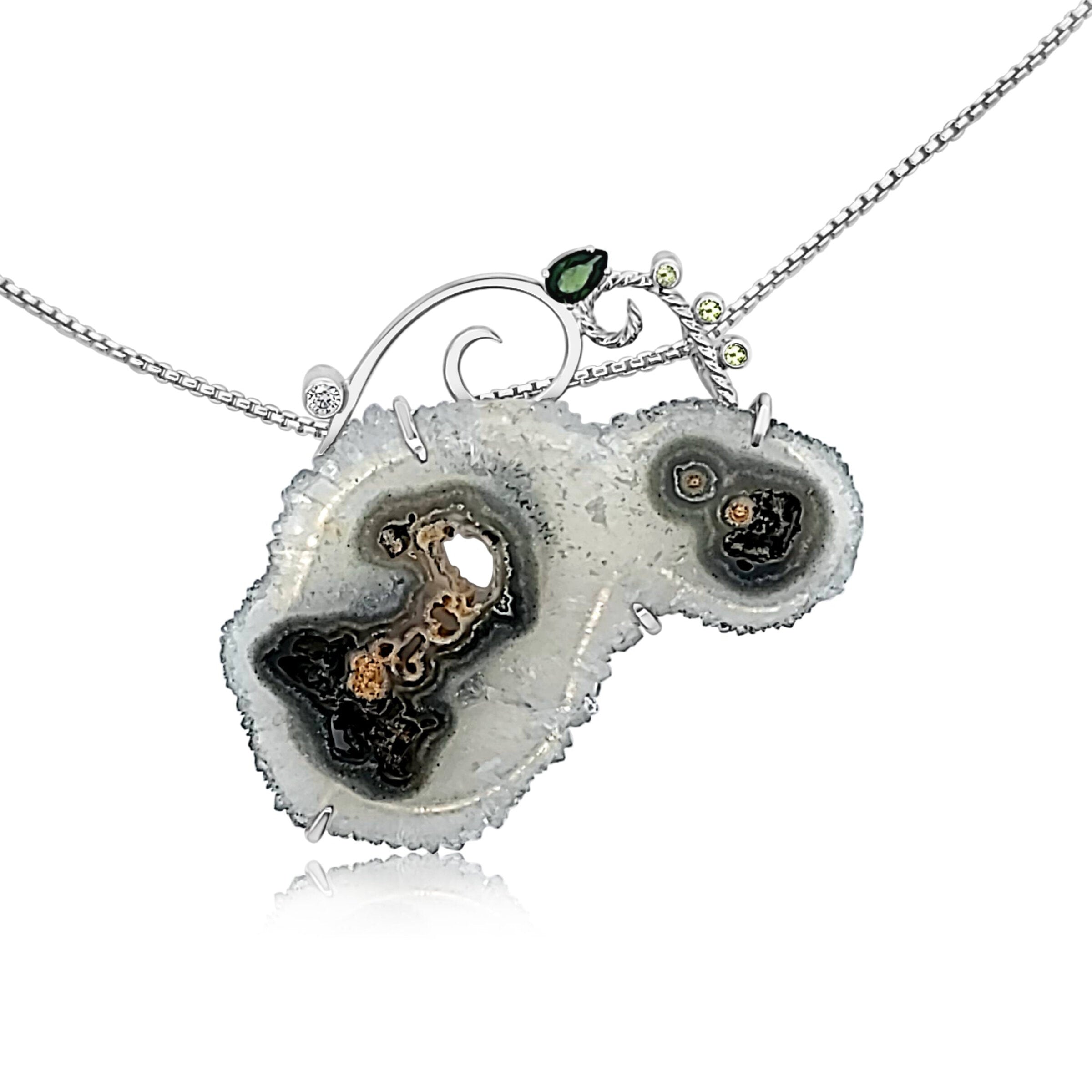 Moss Agate Pendant
