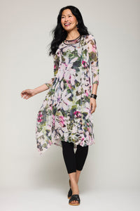 Mesh Calla Dress