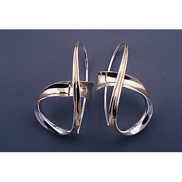 Drop & Cross Earrings
