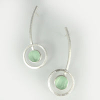 sea foam green bottle glass