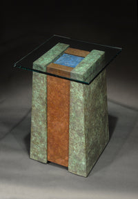 Lapis Pool Pedestal Table