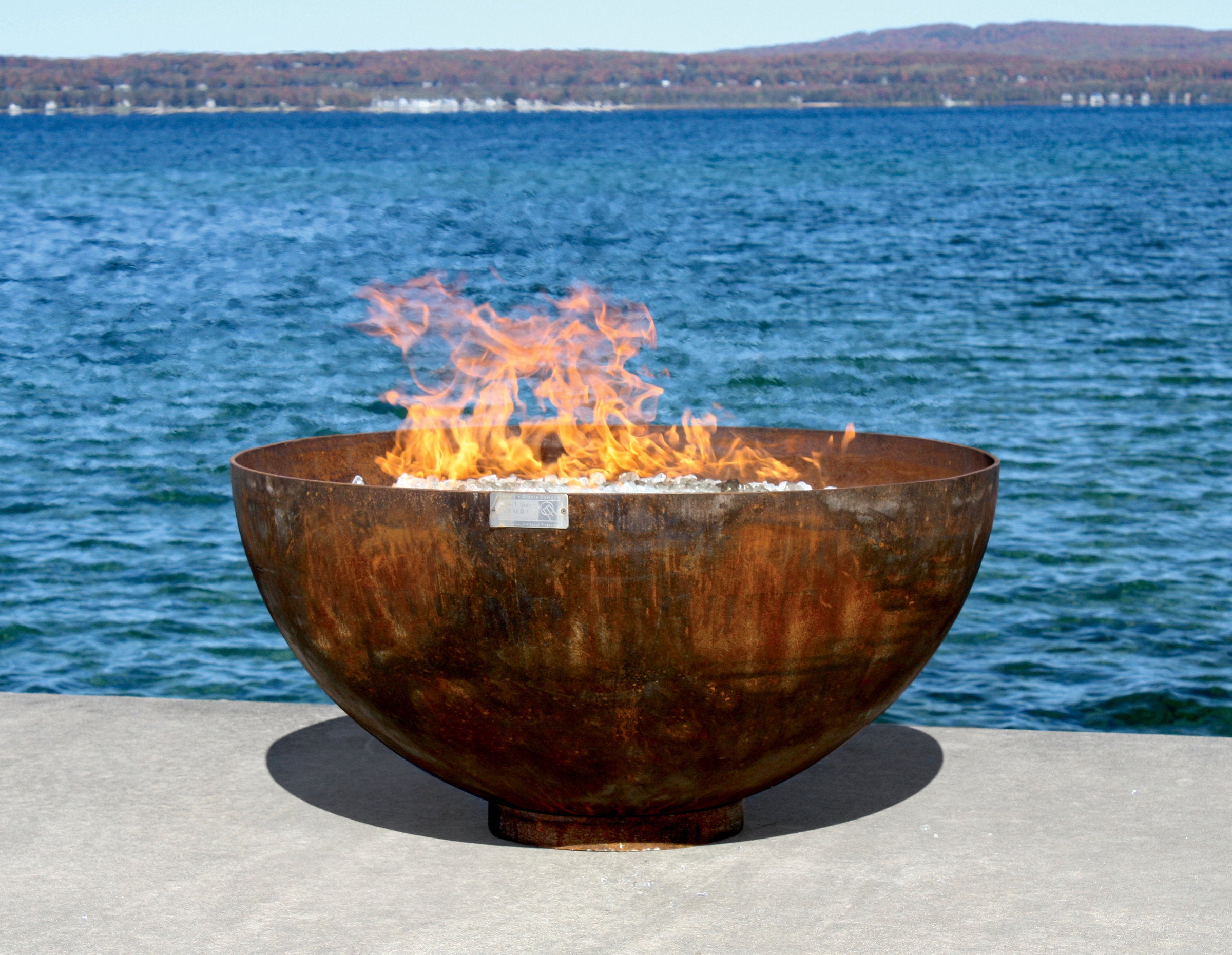 Big Bowl O' Zen Sculptural Firebowl