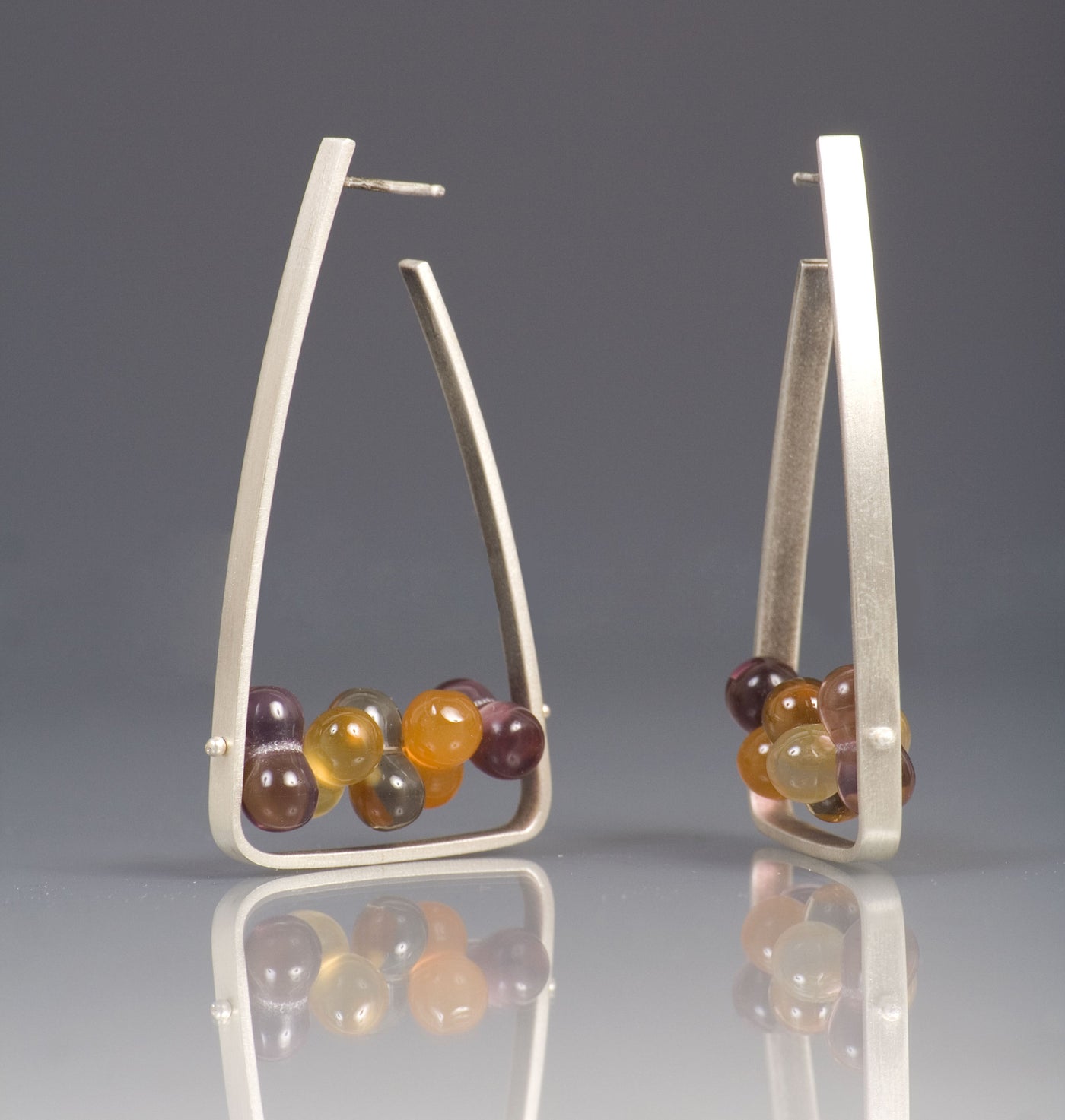 Triangle Hoop Earrings