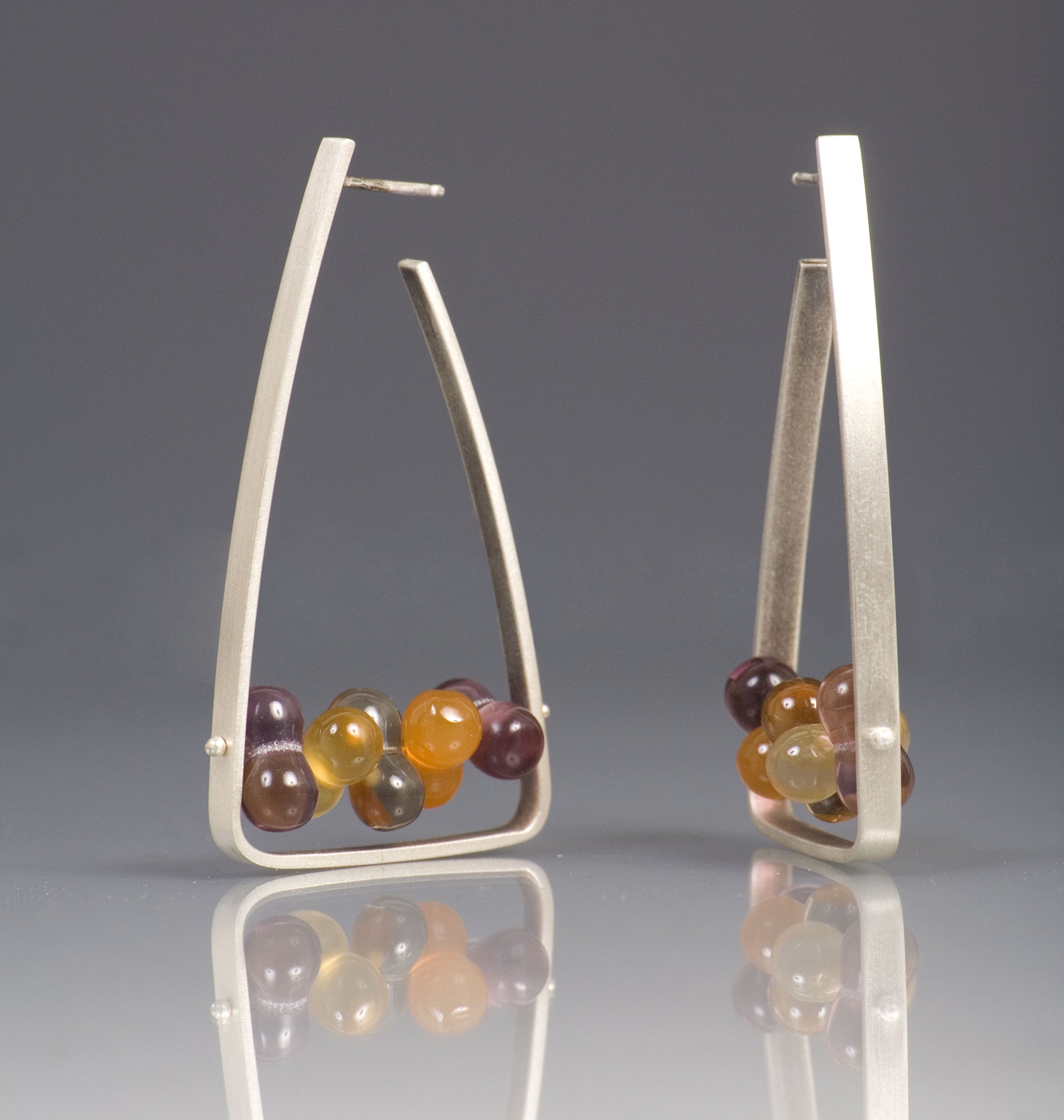 Triangle Hoop Earrings