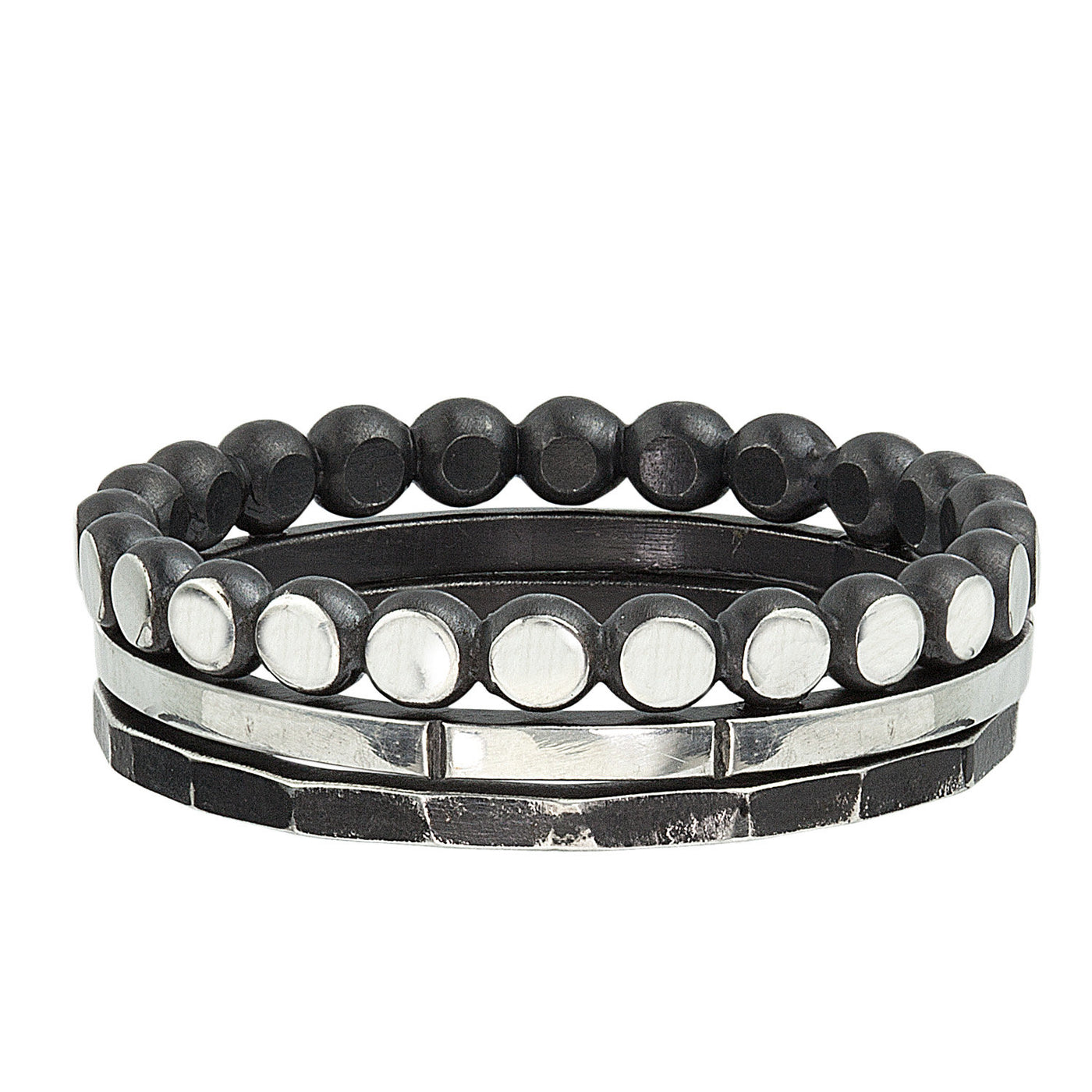 Silver Stacking Ring Set