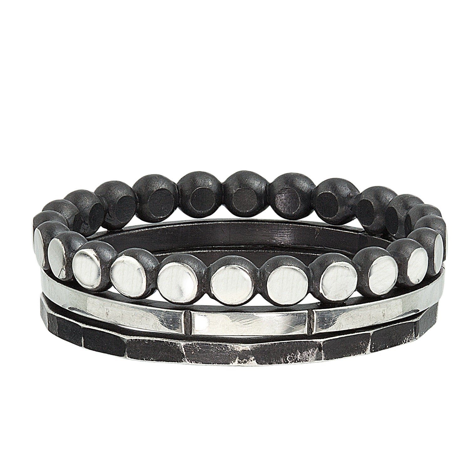 Silver Stacking Ring Set