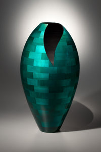 Floor Vase with Deep Vee