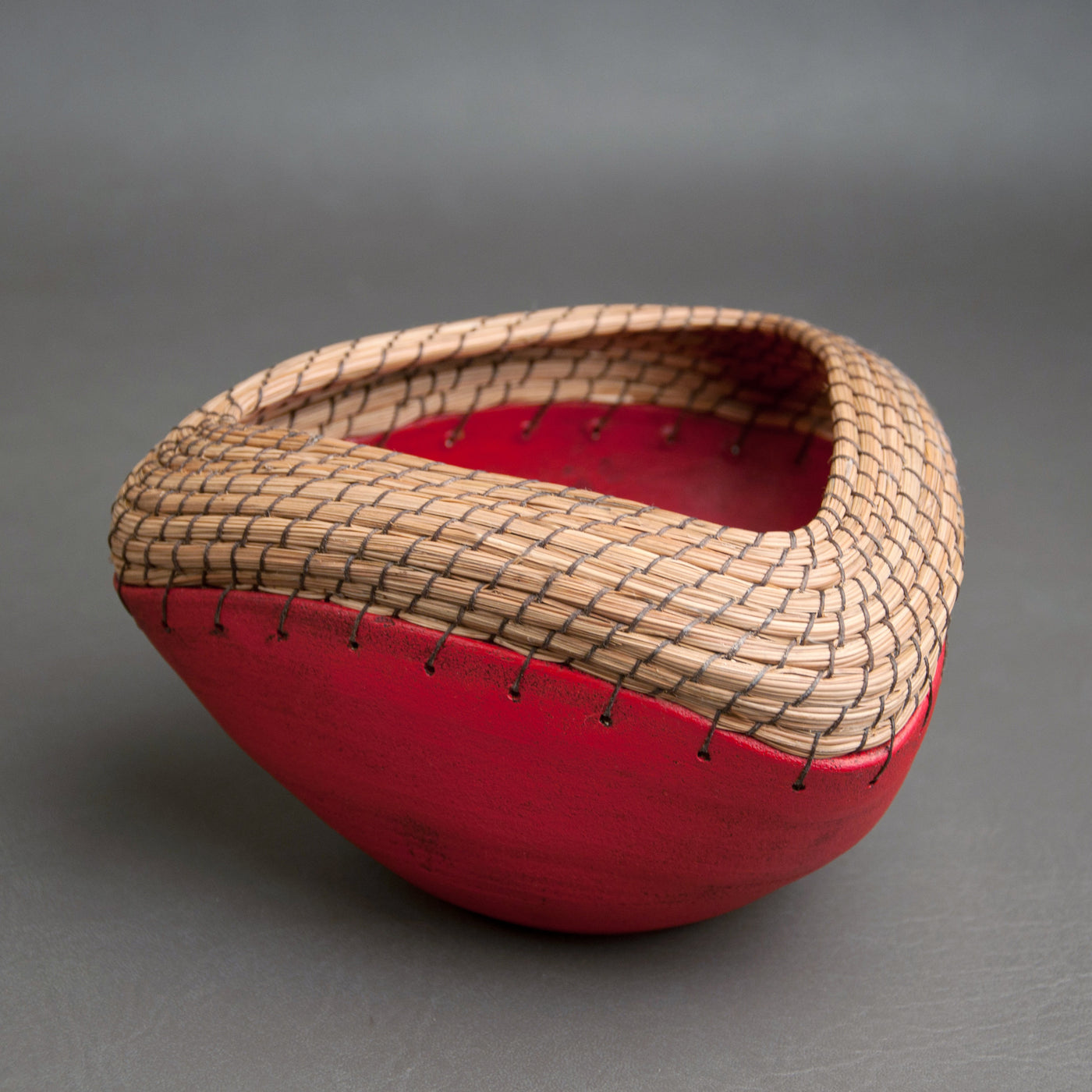 Triangle Bowl in Red
